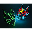Animex Expro Decor Japanese Fox Mask Neon