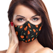 Orange Cherries Face Mask